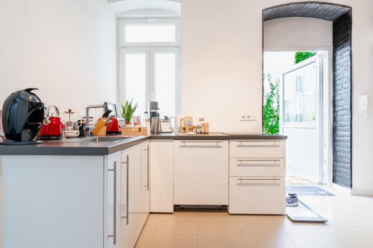 Homebydoni - Kueche I Terrasse I 500 Mbits Wifi I Design Loft Nahe Rmcc & Staatstheater Wiesbaden Extérieur photo